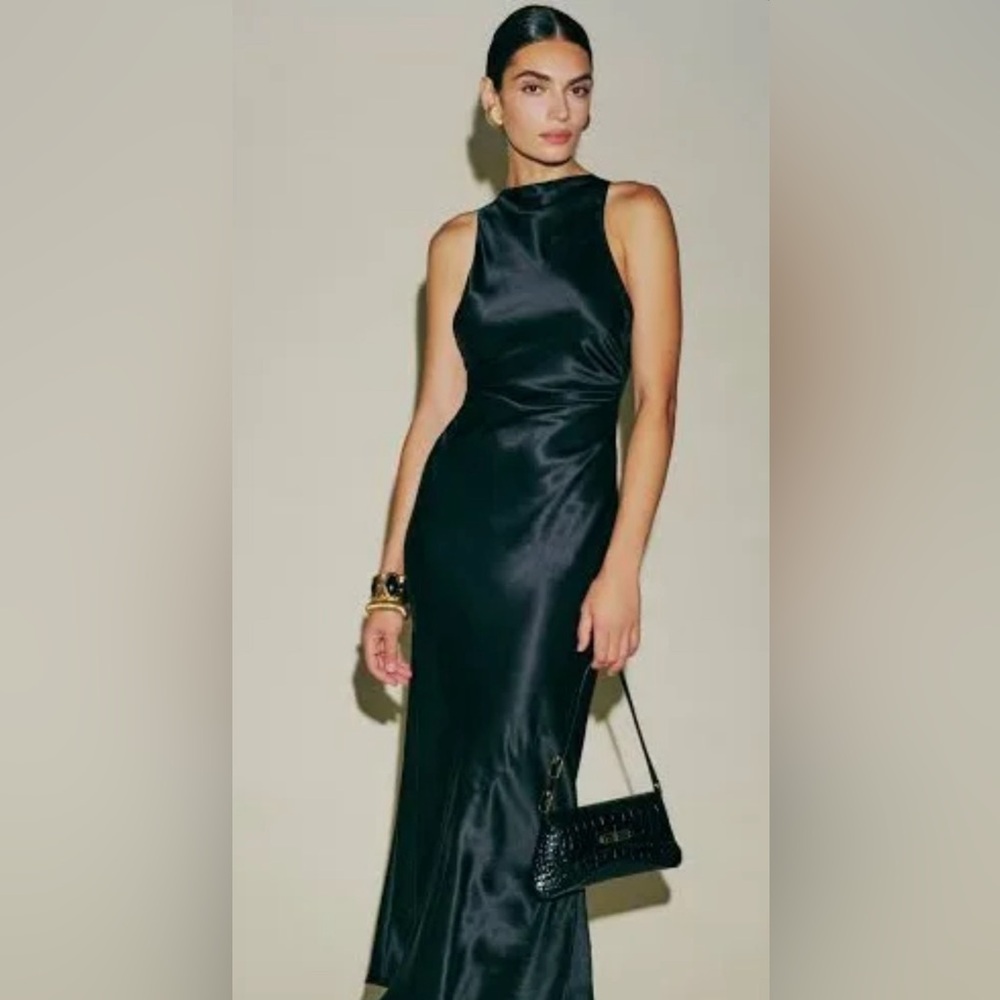 Reformation Casette silk dress